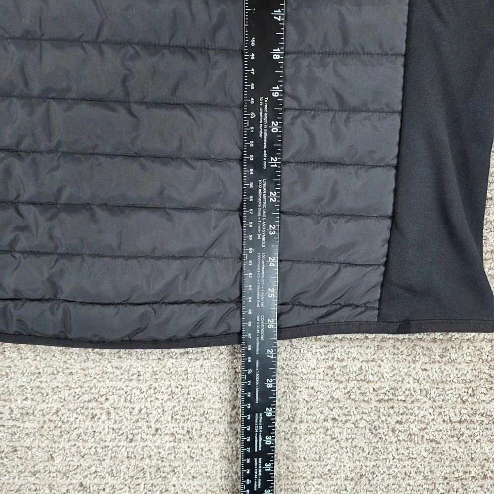 The North Face Canyonlands Hybrid Vest Womens XXL Black Puffer Zip Insulated